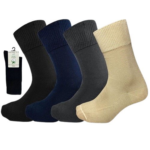 Comfort & Diabetes Cotton Ankle Socks